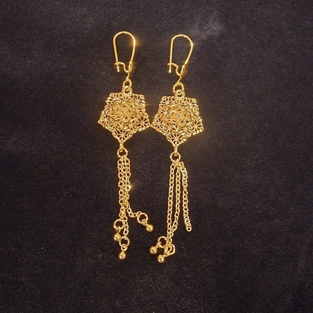 21kgp Duabi gold earings